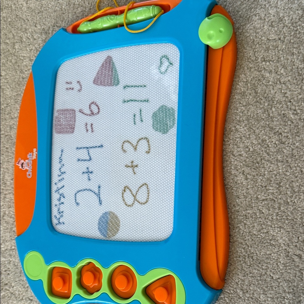 Vibrant Magnetic Drawing Board for Kids